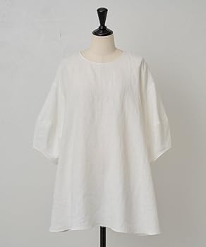 Amazon | [BEARDSLEY] [ビアズリー] パールボタンリネン前後ブラウス